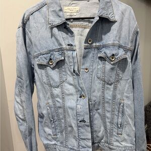 rag & bone Light Blue Jean Jacket